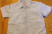 NEXT Blue Linen type Shirt Age 12-18 Months