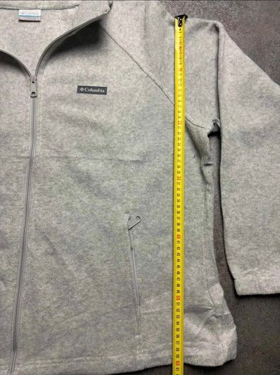 columbia fleece jacket grey