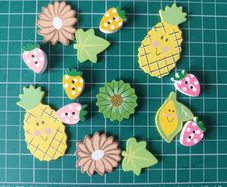 Craft Embellishments - Fruit & Flowers