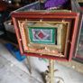 Antique Brass Church Stand Image 7
