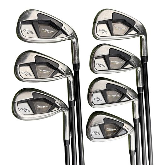 Callaway Rogue ST Max Irons / 5-Pw-Sw / Tensei Blue Av 65 Regular