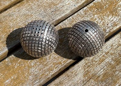 Vintage Silver Plated Salt and Pepper shakers