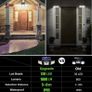 Solar Lights Outdoor 3 Heads, Claoner Upgraded 128 LED Solar Motion Sensor Security Light with 360 Degree Wide Lighting Angle, Easy to Install, IP65 Waterproof Durable Solar Powered Flood Lights for Outside (FREE POSTAGE) Image 6