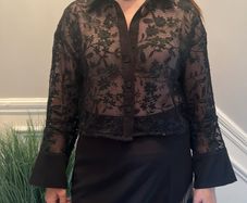 Zara lace blouse. Size XS