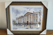 New framed Modern Picture Trinity college Dublin Ireland