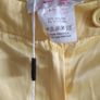 yellow satin look pants Fits size 12/14 Image 2