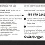 Ireland IR5 Rehab Switch.com Callcard Used Image 2
