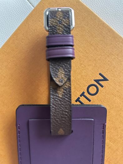 Genuine Louis Vuitton Luggage Tag/ Bag Charm