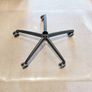 Small transparent PVC chair mat for hardwood floors 120cm x 90cm (47in x 35in) Image 2
