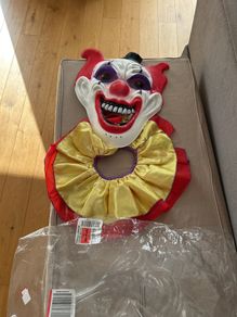Large clown mask from marks and Spencer