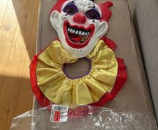 Large clown mask from marks and Spencer