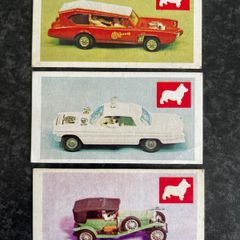 Vintage Corgi Toys Devlin Sweet Cigs Die Cast Trading Card Lot