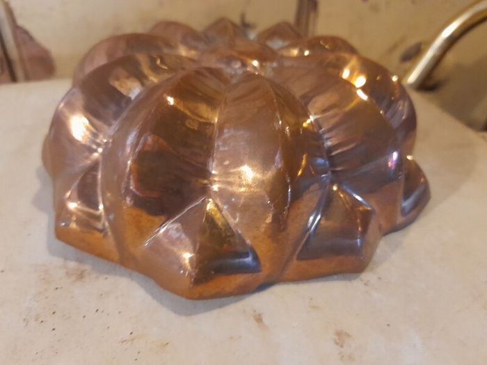 Antique Copper Jelly Mould
