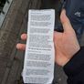 Dunnes stores receipt touched by the big LK #dunnes #tuff Image 2