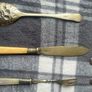 19-Piece Vintage EPNS Silver-Plated Cutlery & Serving Utensil Lot Image 3