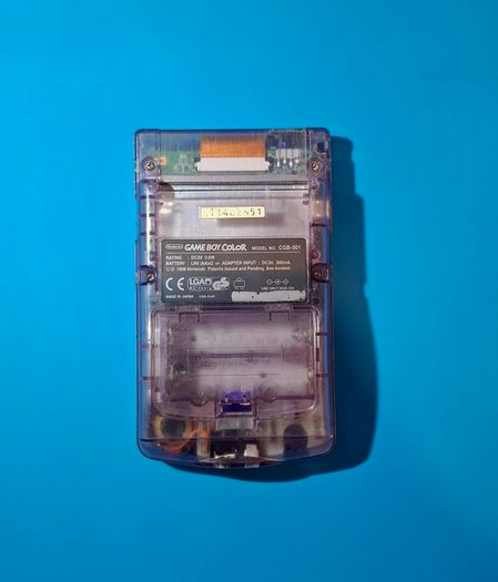 Gameboy Color (Clear Purple)