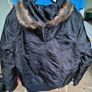 Brand new mens black parka jacket - Size XL / XXL Image 5