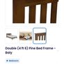 Ez living double bed and mattress Image 6