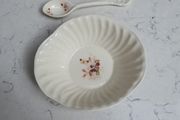 Vintage Donegal Parian China Jam Dish &amp; Spoon