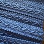 New 10.4 metres of blue half inch thick upholstery gimp Image 3