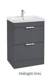 Midnight Grey bathroom vanity unit