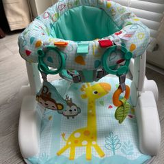 Bright Starts Wild Wiggles Learn-to-Sit Activity Floor Seat
