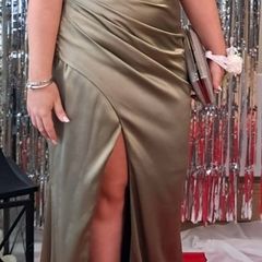 Debs dress- sage green