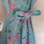 Cotton wrap sleeveless dress size 10 knee length Image 6