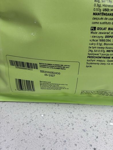 pea protein whey protein