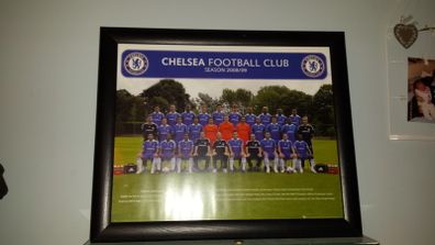 Chelsea framed football picture