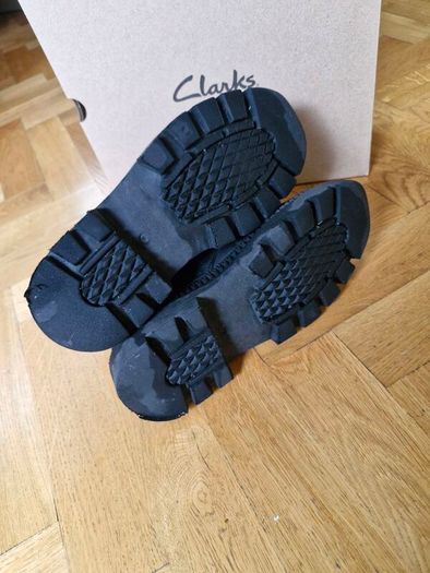Clarks Biker Style Chunky Boots