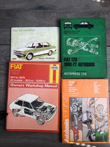 fiat 131 127 128 manuals handbook