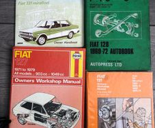 fiat 131 127 128 manuals handbook