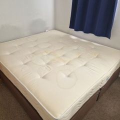 Super King bed and mattress