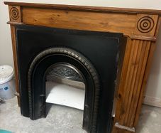 fireplace frame
