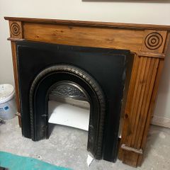 fireplace frame
