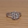 Diamond ring hallmarked 925 Image 4