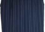 Warehouse black pinstriped skirt