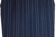 Warehouse black pinstriped skirt