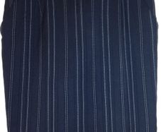 Warehouse black pinstriped skirt
