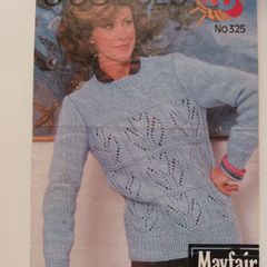 Knitting Pattern - Ladies Tulip Sweater