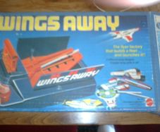 Vintage 1980 Wings Away Matel