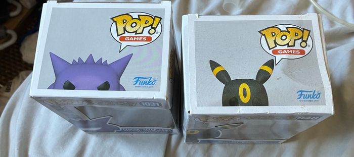 Pokemon Funko Pops Gengar & Umbreon