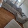Grey Scattered Cushion Corner Sofa Image 4