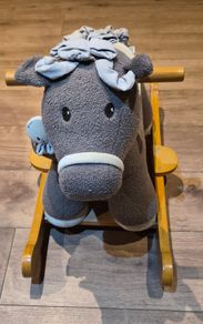 Little Bird and me baby/toddler rocking horse with mini pony.