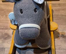Little Bird and me baby/toddler rocking horse with mini pony.