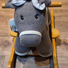 Little Bird and me baby/toddler rocking horse with mini pony.