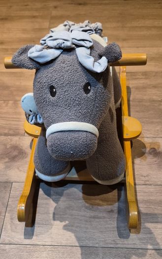 Little Bird and me baby/toddler rocking horse with mini pony.