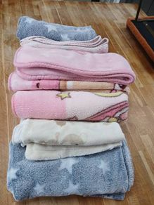 Selection of baby blankets