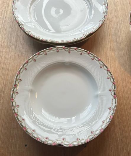 Vintage Limoges porcelain dating back to the late 19th or early 20th century.